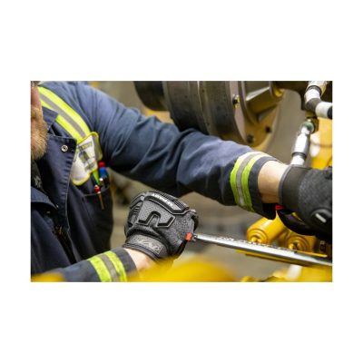 قفازات ، أسود / رمادي ، المقاس: اكس لارج - Image 3