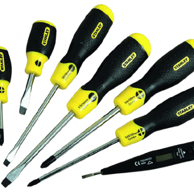 Stanley Screw Driver Set, 8 Pieces - Image 3
