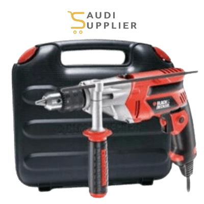 BLACK&DECKER Percussion Hammer Drill 220 Volt 750 Watt- Saudi Supplier