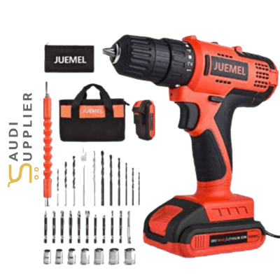 High Performance Hammer Drill with 2 Batteries Black & Decker- Saudi Supplier