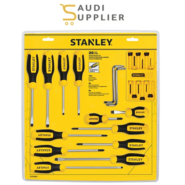Stanely 20 PC. SCREWDRIVER SE- Saudi Supplier