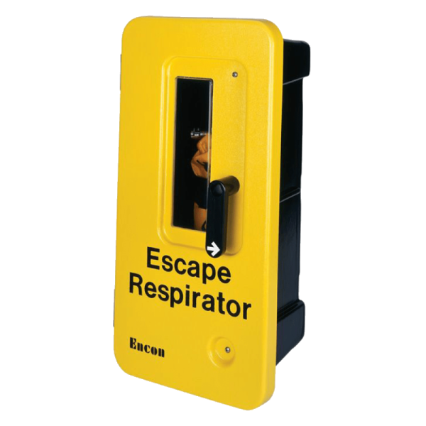 ENCON Wall-Mount Escape Respirator Cabinet  - Saudi Supplier