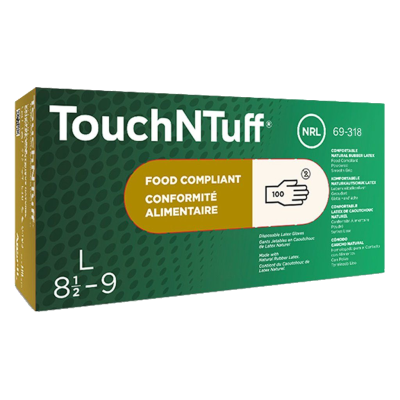 Ansell 69-318 Disposable latex Gloves from Saudi Supplier.