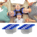 ace mask suitable for adults and children in transparent color from Saudi Supplier.