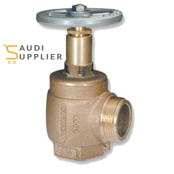 AKRON Angle Valve, 1.5 F x M Angle, Cast Brass – H88801- Saudi Supplier