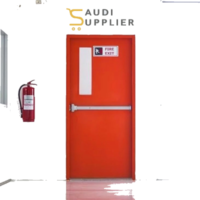 FHC Fire Rated Single Door, Flush – FHC-FR90Min-SD-Saudi Supplier