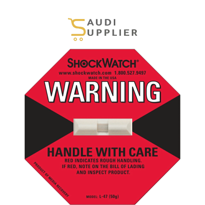 SHOCK WATCH STICKER at Saudi Supplier