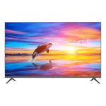Android TV ClassPro QLED UHD Smart, 65 Inch, QDS65UHD in a vertical shape on white background with Android logo from Saudi Supplier.