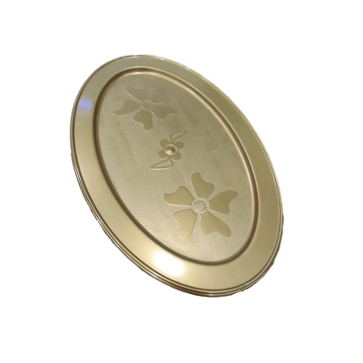 صوانى ذهبى بيضاوي صغير شد 30 حبة - Image 1