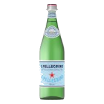 San Pellegrino Sparkling Natural Mineral Water 750 ML Glass Bottle from Saudi Supplier.