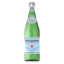 San Pellegrino Sparkling Natural Mineral Water 750 ML Glass Bottle from Saudi Supplier.