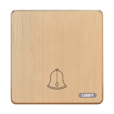 مفتاح جرس LUXIFY ذهبى - Image 1