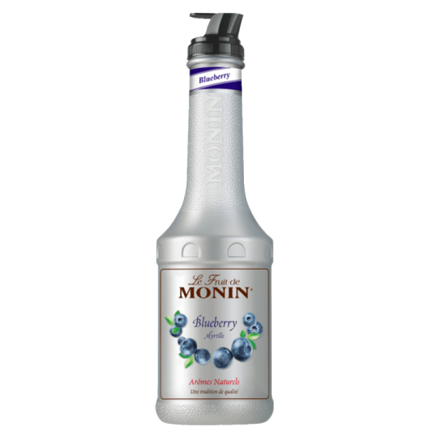Monin Blueberry Puree 4X1Ltr - Saudi Supplier