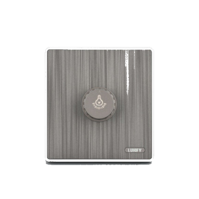 مفتاح دايمر 250 واط LUXIFY فضي - Image 1