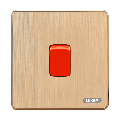 مفتاح مكيف 7*7 LUXIFY ذهبى - Image 1