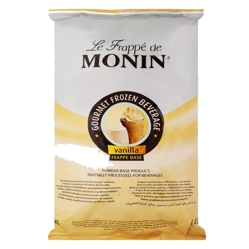 Monin Vanilla Frappe Base From Saudi Supplier