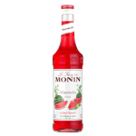 Monin Watermelon Syrup 1Ltr bottle with Bright red color from Saudi Supplier.