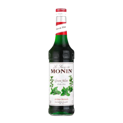 Monin Green Mint Syrup 1Ltr bottle from Saudi Supplier.