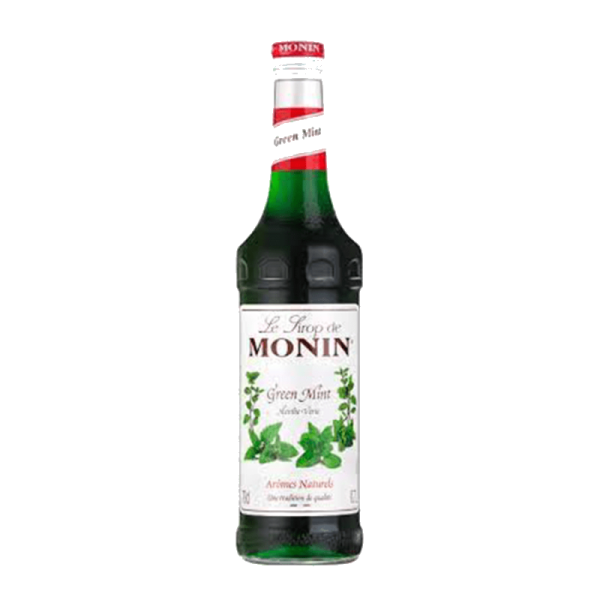 Monin Green Mint Syrup 1Ltr bottle from Saudi Supplier.