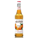 Monin Sun Dried Orange Syrup 1Ltr bottle with orange color from Saudi Supplier.