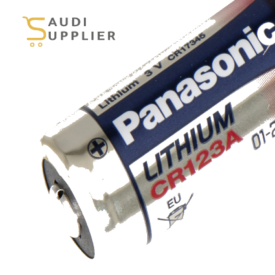 Panasonic CR123A Lithium Battery- Saudi Supplier
