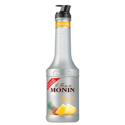 Monin Pineapple Puree 1Ltr bottle from Saudi Supplier.