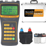 Bonvoisin Handheld Ultrasonic Flow Meter from Saudi Supplier.