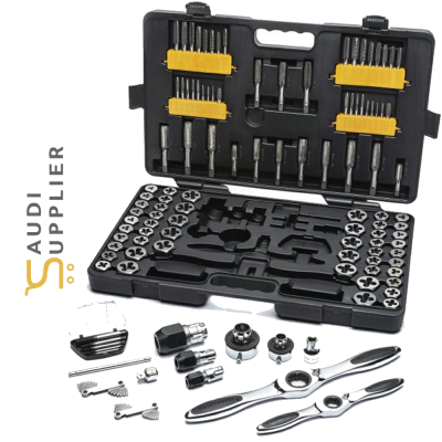 GEARWRENCH 114 Pc. SAE-Metric Ratcheting Tap and Die Set – 82812- Saudi Supplier