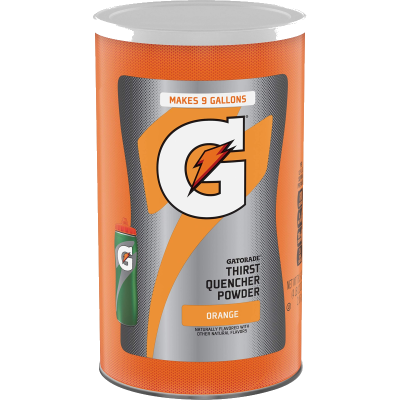 Gatorade Thirst Quencher Powder, Orange, 76.5oz Canister from Saudi Supplier