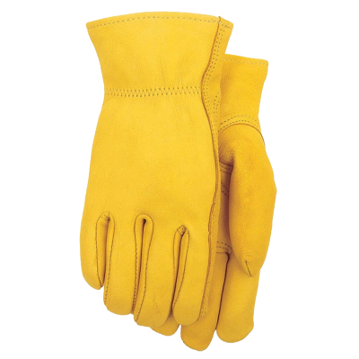 welding leather glove single palm mustard from Saudi Supplier