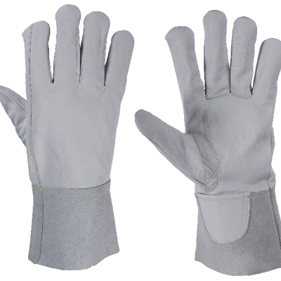 TIG Welding Goat/Sheep Leather Glove from Saudi Supplier.