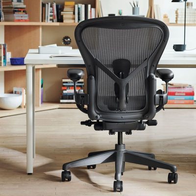 Herman Miller Aeron Ergonomic Chair - Size C, Graphite from Saudi Supplier