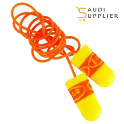 3M™ E-A-RSOFT™ SUPERFIT™ EARPLUGS 311-1254, CORDED- Saudi Supplier