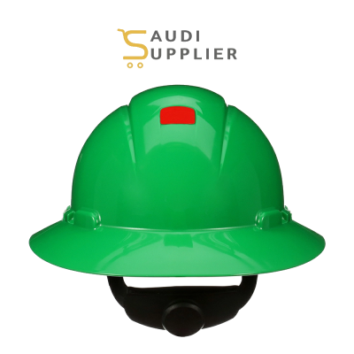 3M™ SecureFit™ Full Brim Hard Hat H-804SFR-UV, Green- Saudi Supplier