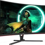 AOC C32G3E Curved Gaming Monitor from Saudi Supplier.