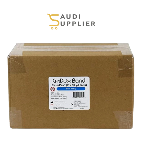 CanDo® Latex-Free Exercise Band – Blue (Model 105634)- Saudi Supplier