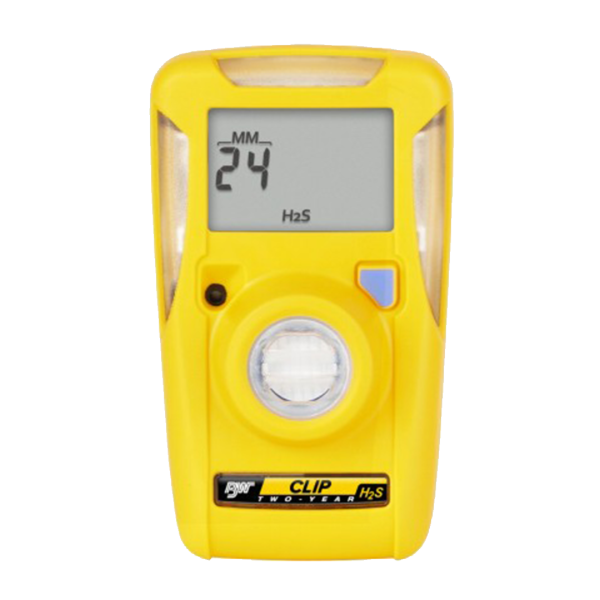 BW Clip Single Gas Detector-2 years -H2S - Real Time , BWC2R-H