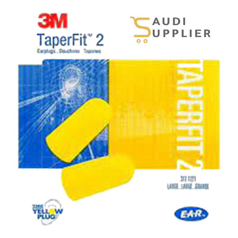 3M E-A-R TaperFit 2 Earplugs 312-1221- Saudi Supplier