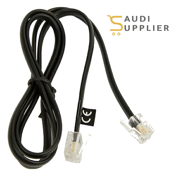 Jabra Converter RJ9 4P4C-RJ6 6P4C Dealer Board Cable - Saudi Supplier