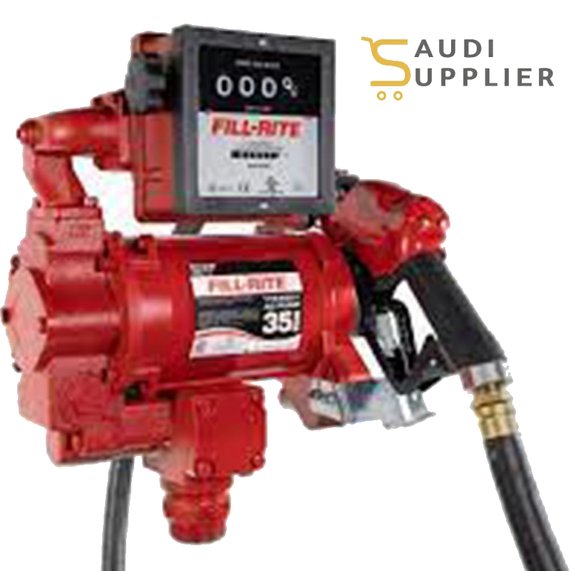 Fill-Rite115-230V AC 35 GPM Fuel Transfer Pump with Meter & Nozzle from Saudi Supplier