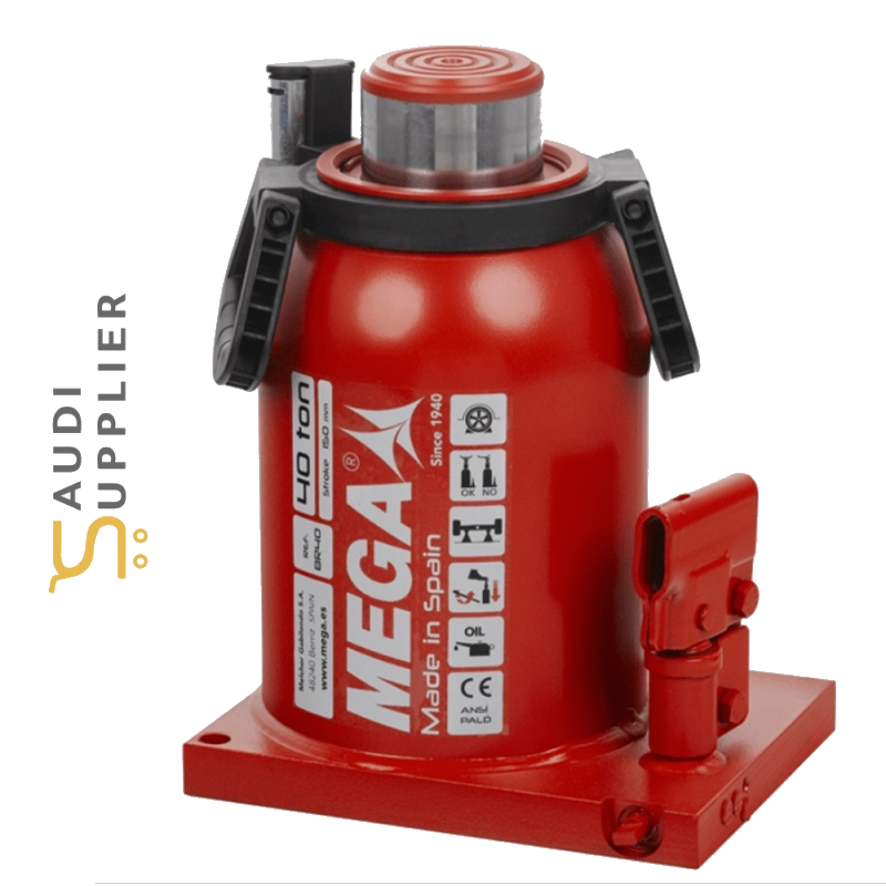 Hydraulic Bottle Jack 40T BR40 Mega Spain- Saudi Supplier