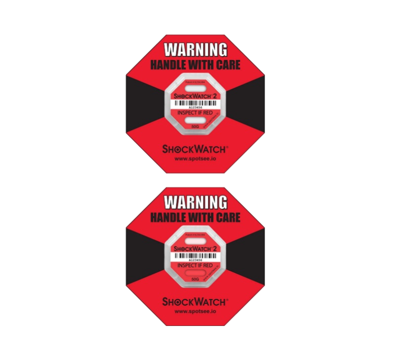 ShockWatch 2 - 50G - Red - Serialized
